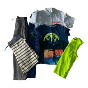 Boy’s Size Small (6-7) Old Navy Lot of 7 Items-2 Pants, 1 Pair of Shorts, 4 Tops